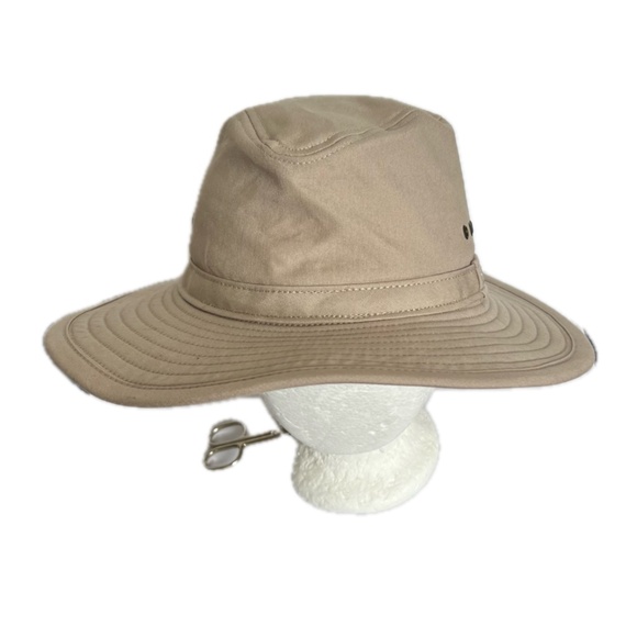 Filson Bucket Hat Sz M Desert Tan Outdoor Fishing Hiking 100% Cotton USA Packer - Picture 4 of 12
